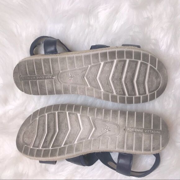 Adrienne Vittadini Sport Cork Espadrille Platform Stretch Strap Slip-on Sandals - Picture 7 of 9